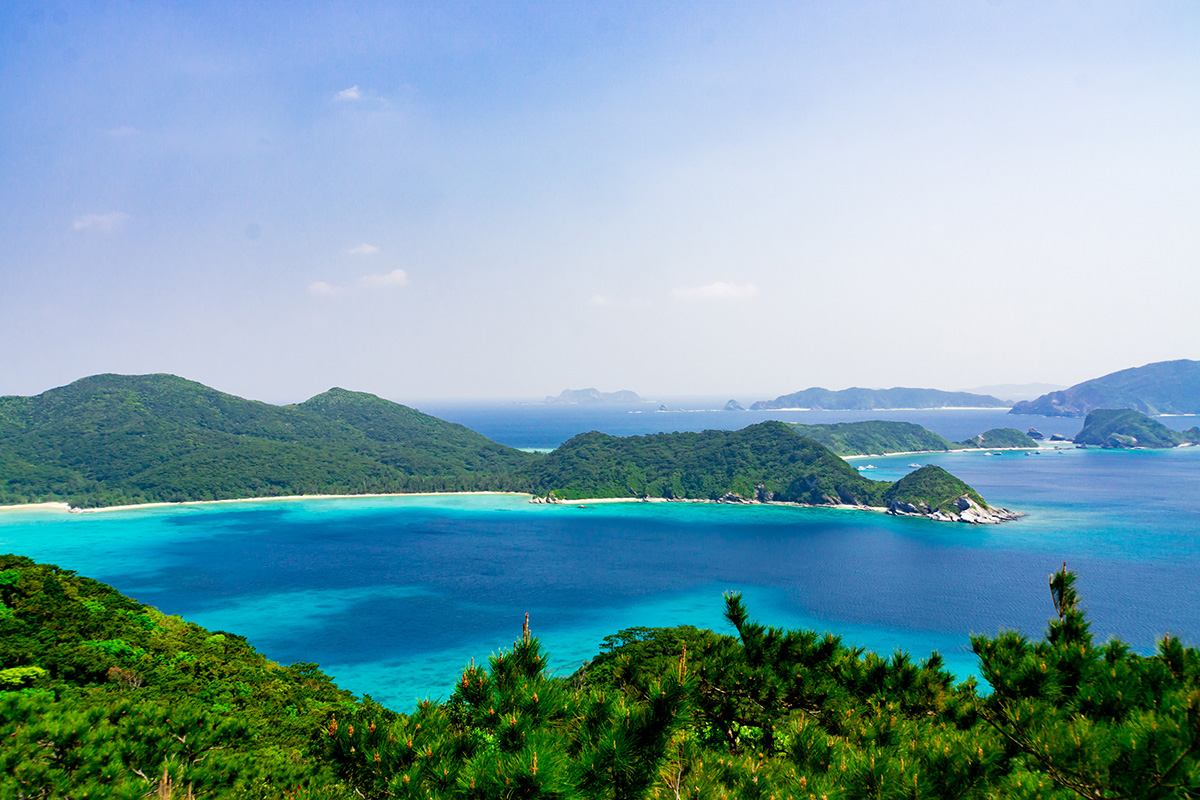 慶良間諸島の座間味島はダイビングスポットが多い